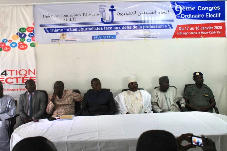 Le congrès de l'UJT à Bongor, au Tchad. Illustration © Alwihda Info