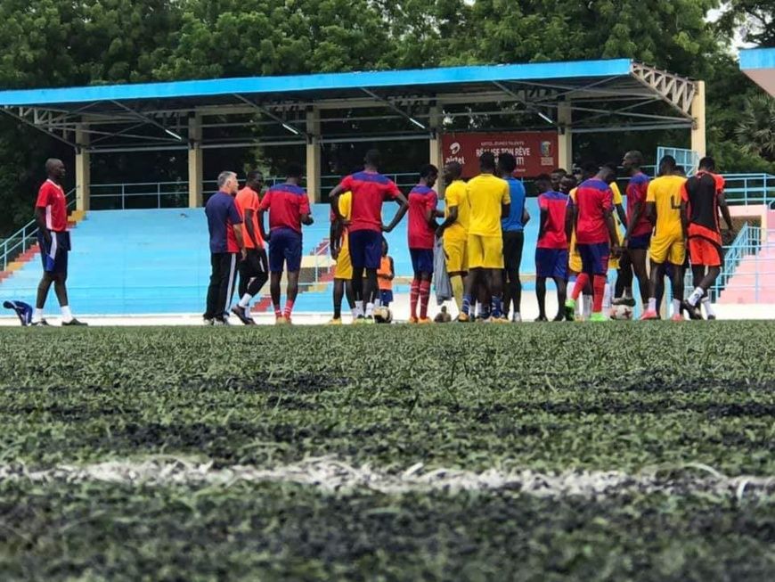 Les SAO du Tchad lors d'un match en Namibie, en 2019. © DR