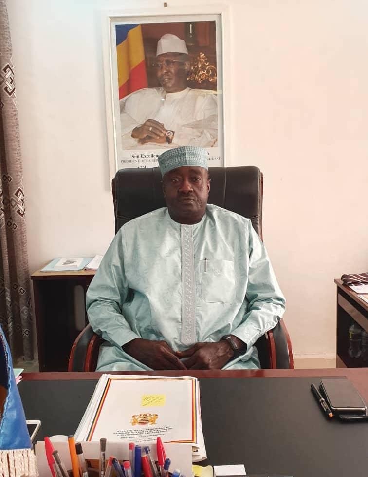 Le ministre de l'Administration du territoire et des Collectivités territoriales décentralisées, Mahamat Ismael Chaibo. © Alw