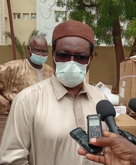 Le ministre sortant de la Santé publique, Pr. Mahamoud Youssouf Khayal. © DR/Min.Santé