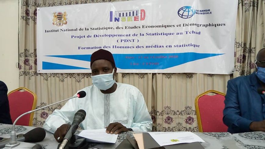 Clôture de la formation des journalistes sur le Développement de la statistique au Tchad : ©️ Mendig-lembaye Djetoyo kelvin-M