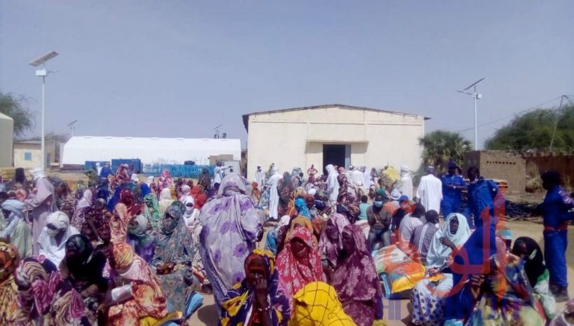 Tchad : l'État lance une distribution de vivres à Abéché, en faveur des démunis. © Abba Issa/Alwihda Info