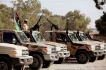 L'armée libyenne à Tripoli se prépare à un déploiement à Bani Walid, le 18 octobre 2012 afp.com/Mahmud Turkia