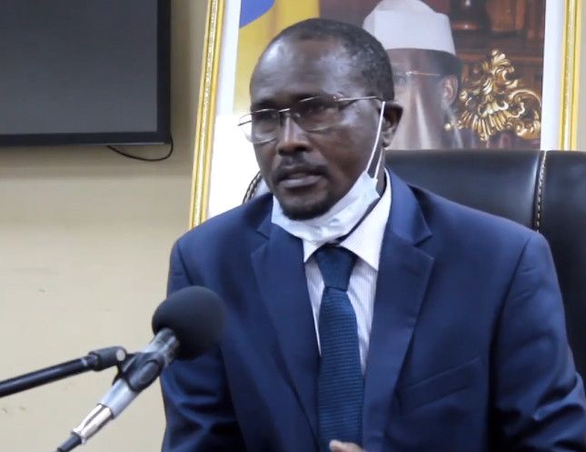 Le directeur général du ministère de la Santé publique et de la Solidarité nationale, Dr. Ismael Barh Bachar.