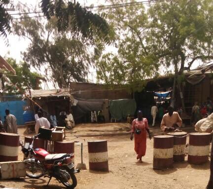 Le marché à Mil de N'Djamena. © Alwihda Info