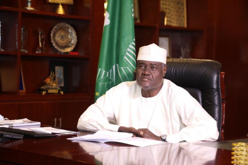 Le President de la commission de l’Union Africaine Moussa Faki Mahamat. © CUA/M.F.