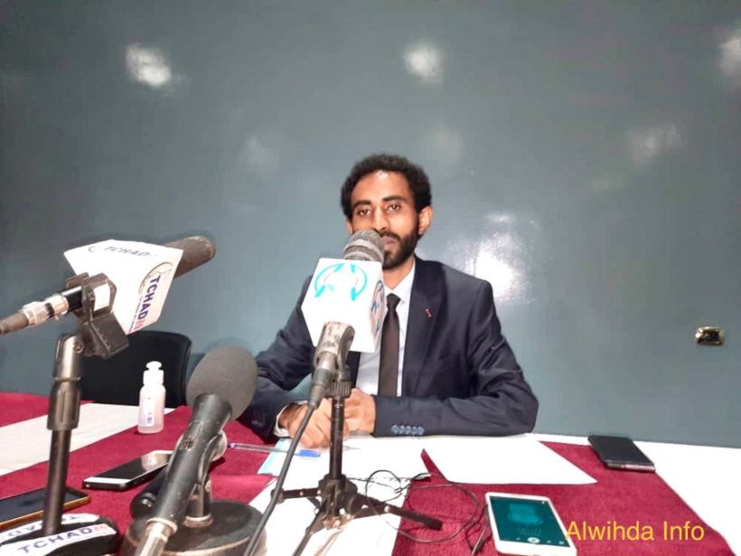 Le président de la Coalition des associations de la société civile pour l'action citoyenne (CASAC), Mahmoud Ali Seid. © Djime