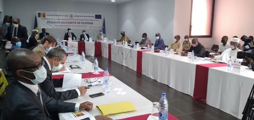 Tchad : ouverture du comité de pilotage du projet d'appui à l'amélioration de la sécurité intérieure. © Ben Kadabio/Alwihda I