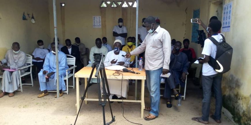 Tchad - Covid-19 : un projet de lutte lancé dans les provinces du Batha et Guéra. © Béchir Badjoury/Alwihda Info