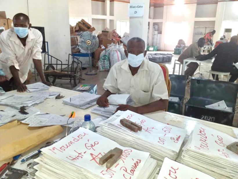 Tchad - baccalauréat : les travaux du jury progressent bien. © ONECS