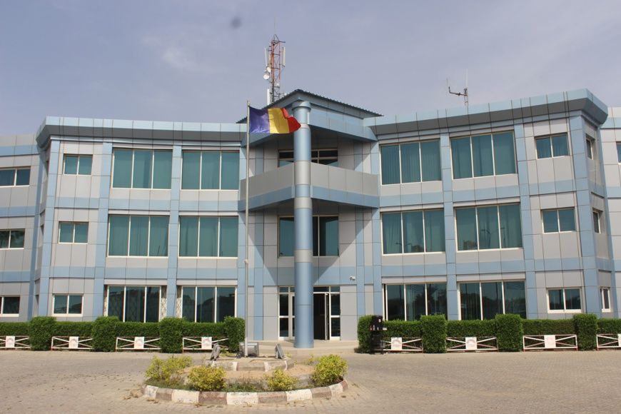 Le siège de l'ARCEP à N'Djamena, au Tchad. © ARCEP