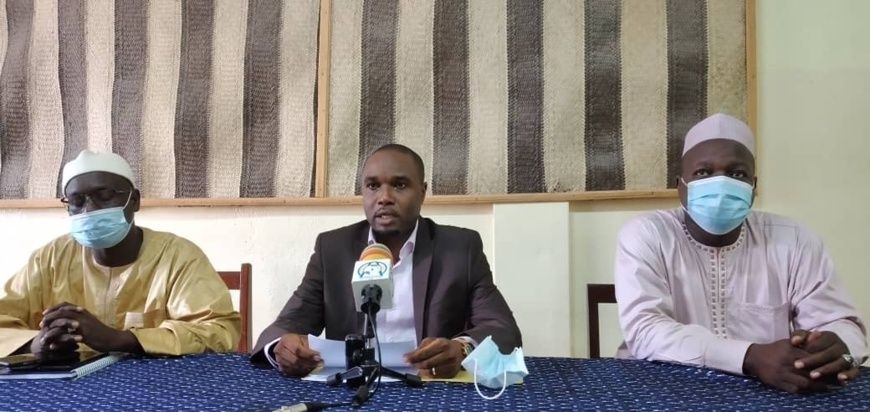 Le président du Comité des jeunes de la province du Ouaddaï pour le soutien au MPS, Maaouiya Abderahim Bireme. © Malick Maham