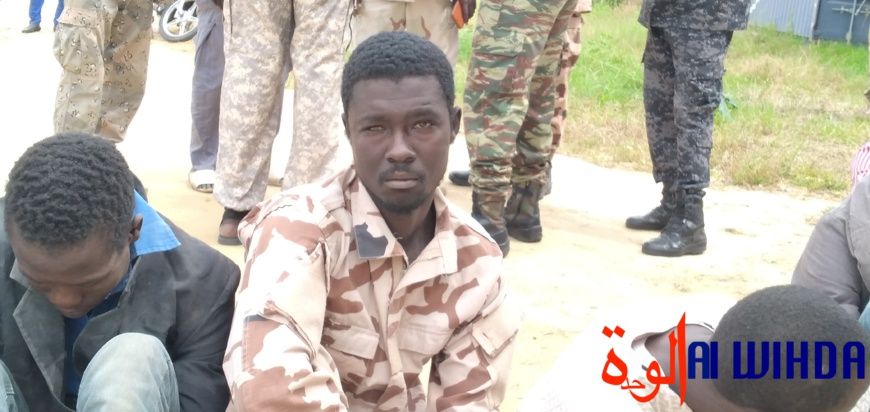 Tchad : un militaire arrêté par la gendarmerie pour son implication présumée dans un réseau de malfaiteurs. © Malick Mahamat,