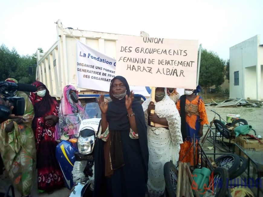 Tchad : des associations féminines renforcent leur autonomisation au Hadjer-Lamis. © Mbainaissem Gédéon Mbeïbadoum/Alwihda In