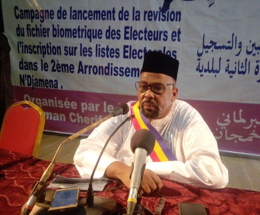 Le député frondeur du Parti pour les libertés et le développement (PLD), Ousman Cherif Khamdjan. © Djimet Wiche/Alwihda Info