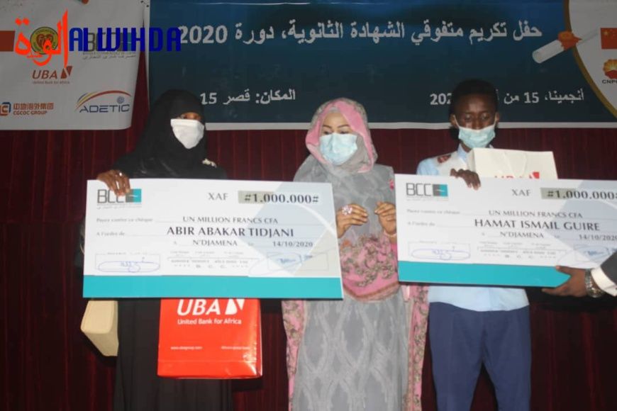 Tchad : le meilleur des meilleurs bacheliers est du lycée Ibnou Cina de N'Djamena. © Alwihda Info