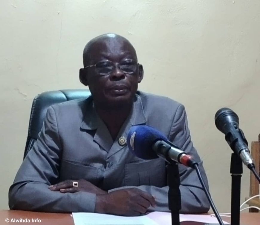Le chef de l'opposition Felix Romadoumngar Nialbe. © Malick Mahamat/Alwihda Info