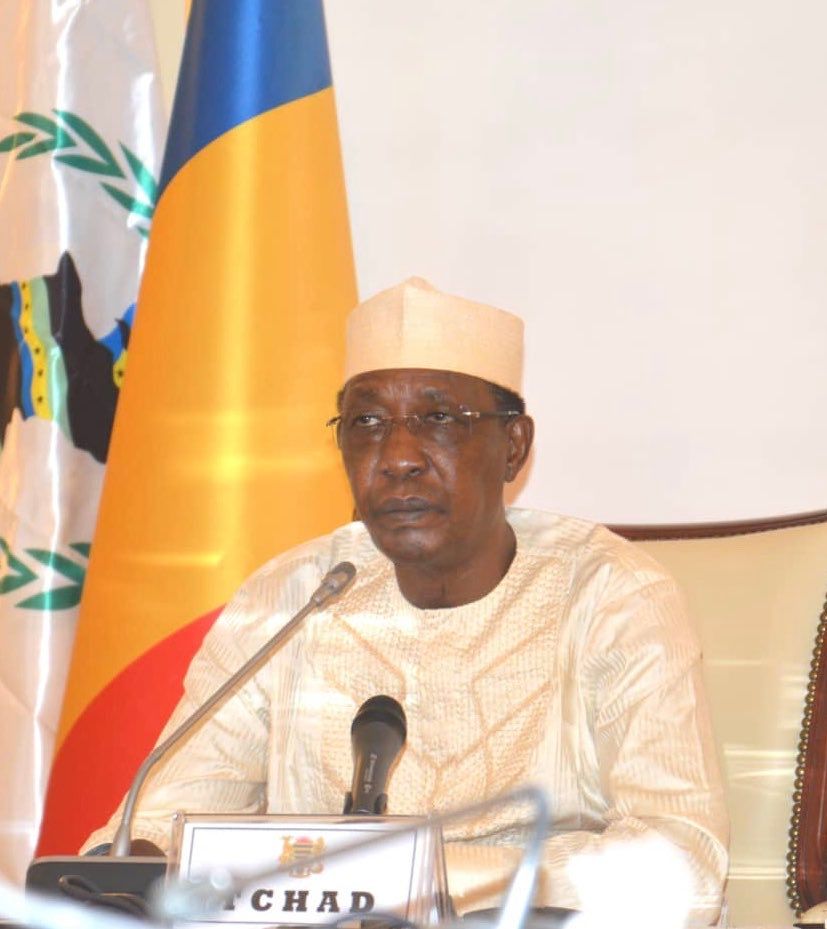 Le chef de l'État Idriss Déby. © PR