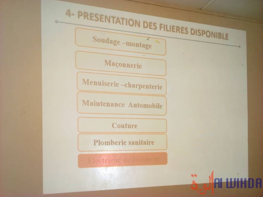 Tchad : un centre de formation professionnelle sera construit à Massakory