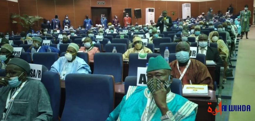 Le 2ème Forum national inclusif au Palais du 15 janvier à N'Djamena. © Ben Kadabio/Alwihda Info