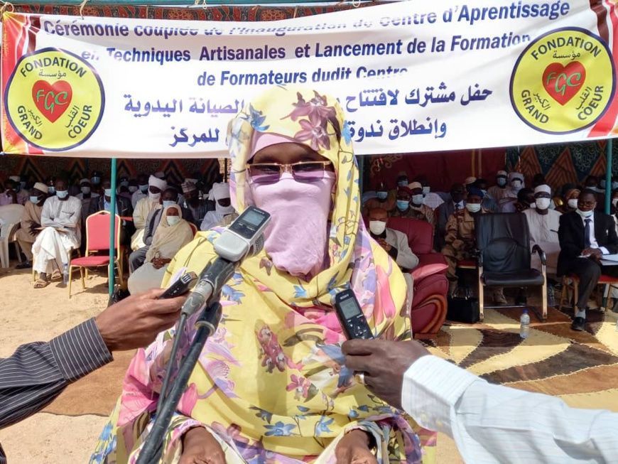 Tchad : la FGC inaugure un centre d'apprentissage en techniques artisanales à Abéché