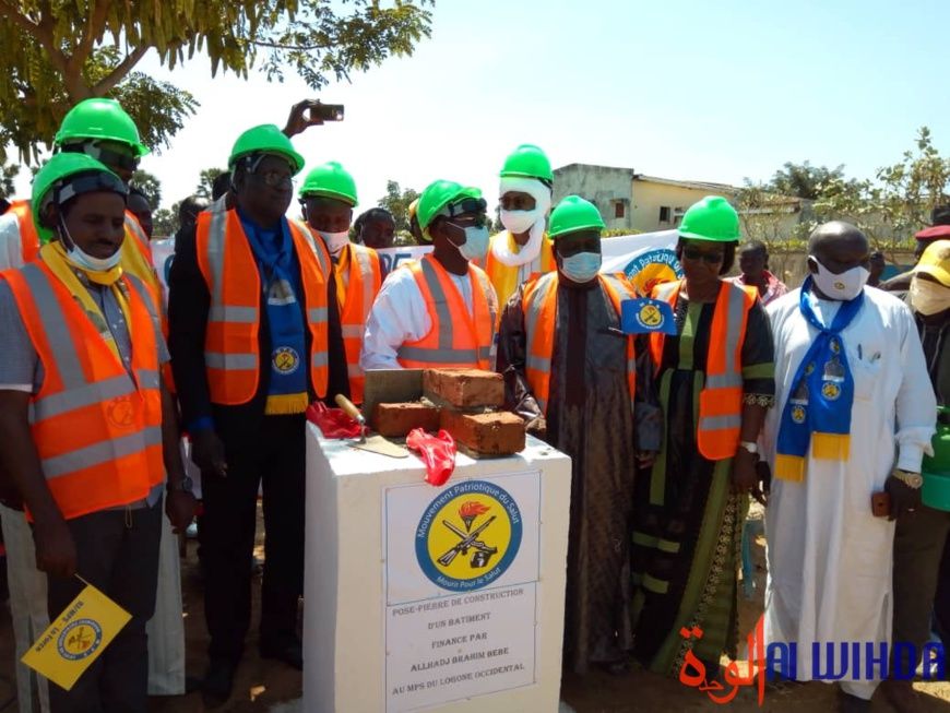 Tchad : un militant finance la construction d'un bâtiment pour le MPS à Moundou