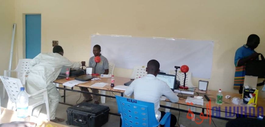 Tchad : une mission de l'ANATS dans la Tandjilé pour l'enrôlement à l'état civil. © Éric Guedi/Alwihda Info