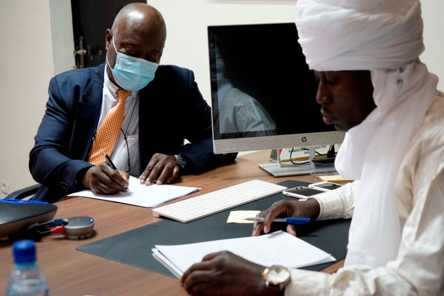 Le Japon octroie une généreuse contribution au PAM pour soutenir les populations affectées par des crises au Tchad. © WFP/Mar