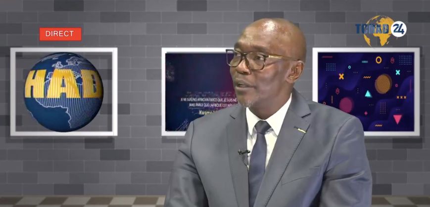 L'ancien secrétaire général du parti Les Transformateurs, le juriste Ndoh Ngrabe Dawyo. © Tchad 24