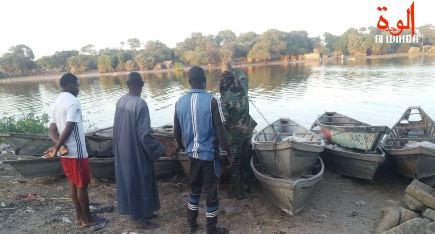 Les rives du Lac Tchad. Illustration ©️ Alwihda Info