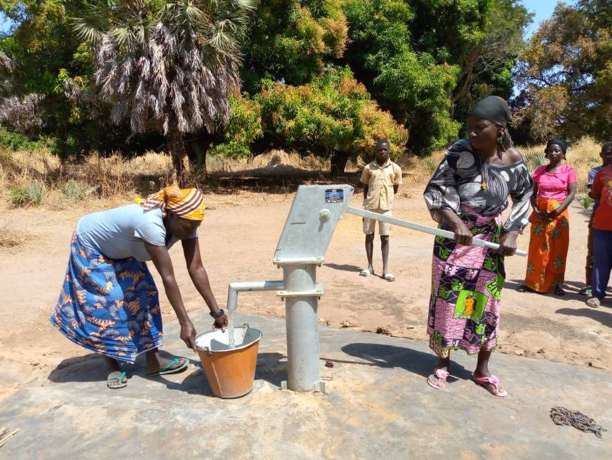 Tchad : de l'eau pour la population de Toumsou dans le canton Kabalaye