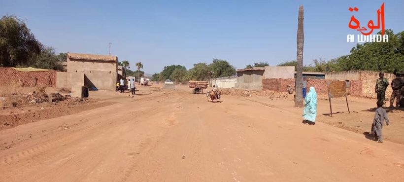 La ville de Goz Beida, au Sila. © Mahamat Issa Gadaya