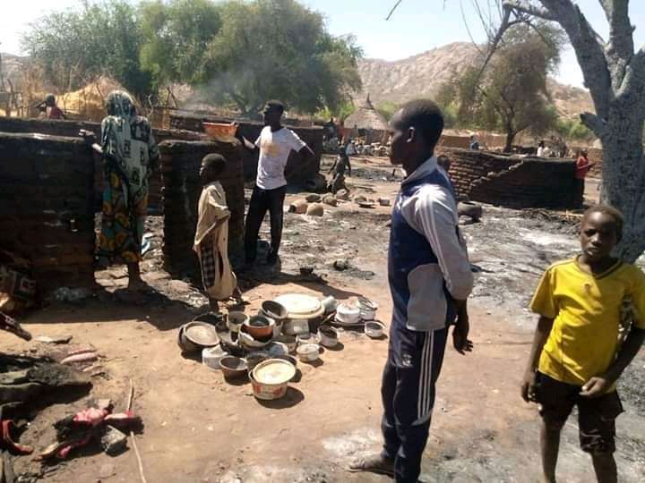 Tchad : un incendie fait des ravages à Saraf Abousba, près de Mangalmé