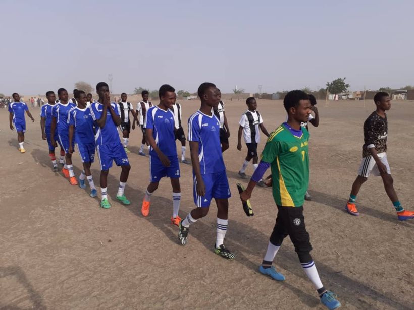N'Djamena : des jeunes lancent un tournoi de football à N'Djari Kawas