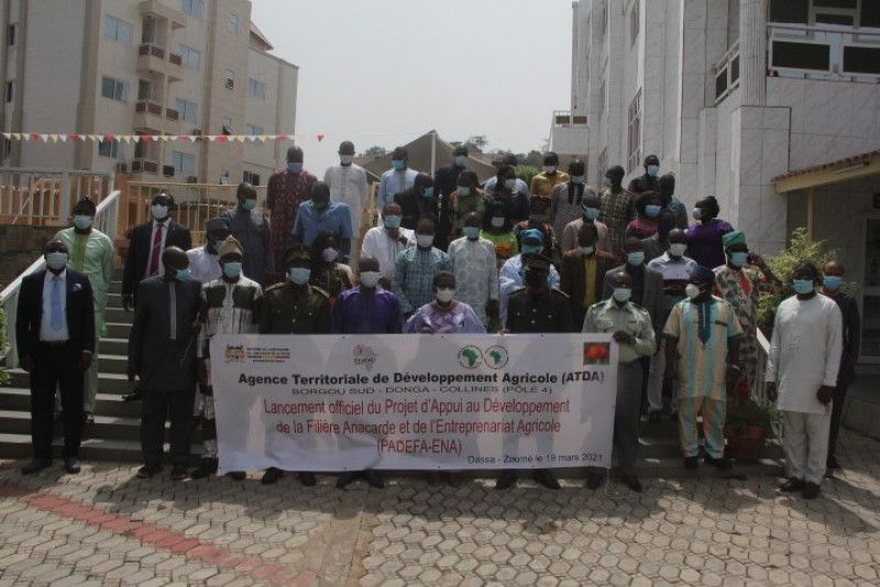 Bénin : démarrage du projet d’appui au développement de la filière anacarde et de l’entreprenariat agricole financé par la Ba