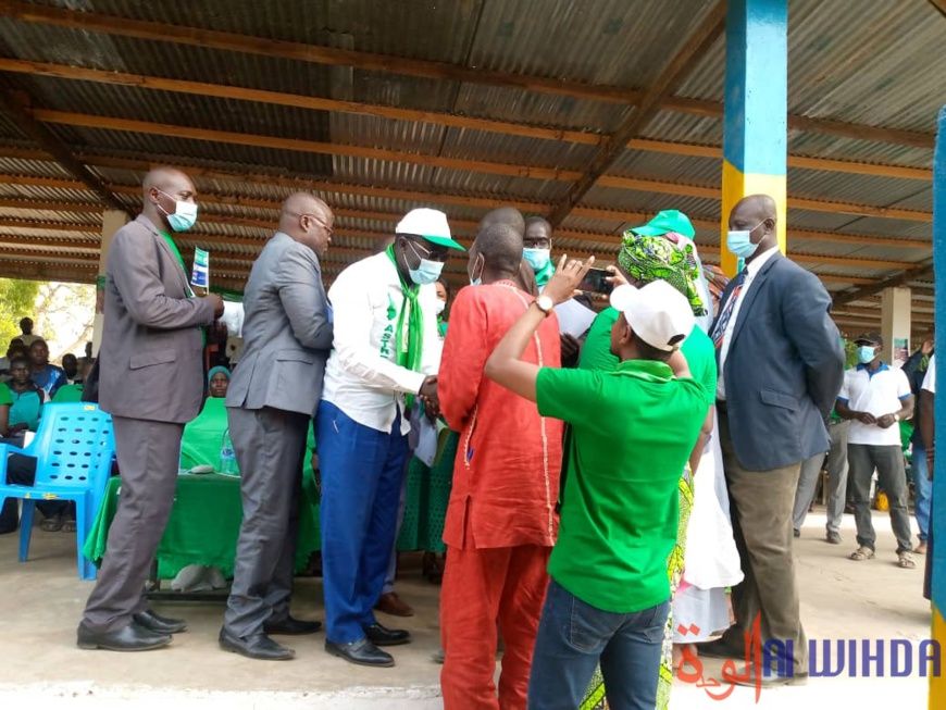 Tchad : grand meeting du candidat Balthazar à Laï