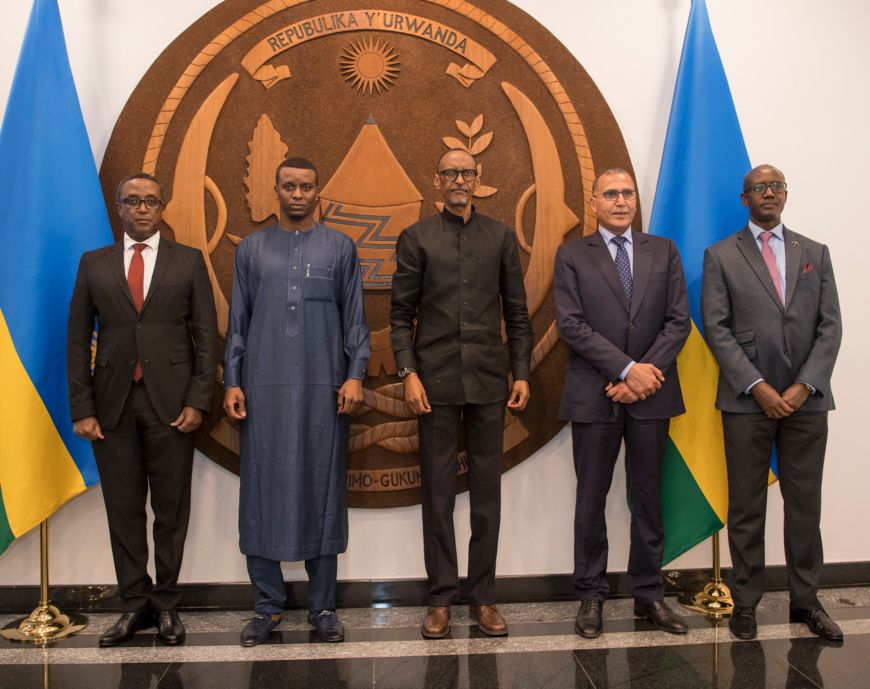 Rwanda-Tchad : Paul Kagamé a reçu Abdelkerim Idriss Deby