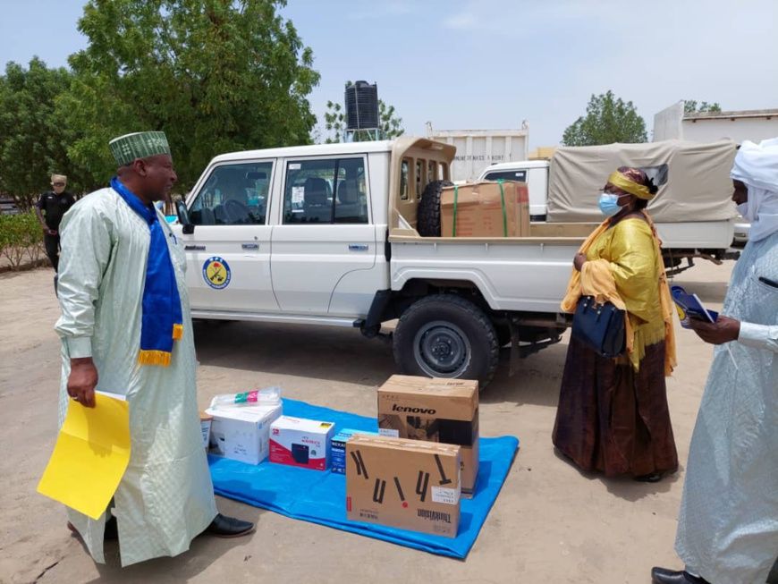 Tchad : au Hadjer Lamis, le conseil provincial du MPS réceptionne un appui en équipements