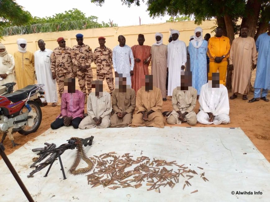 Tchad : six présumés malfrats arrêtés au Sila après le braquage d'un pasteur