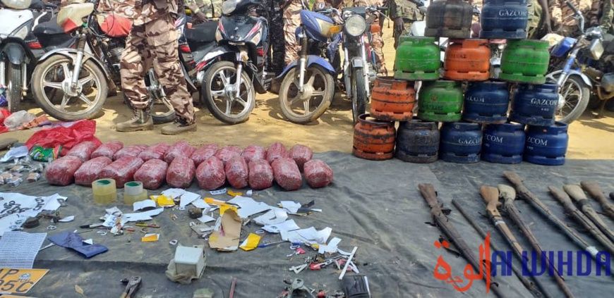 Tchad : la gendarmerie arrête des coupeurs de route et saisit des armes