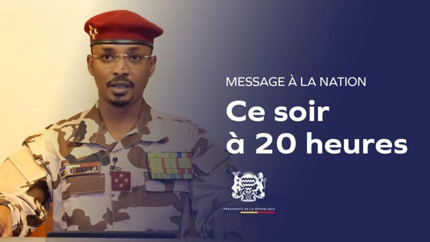 Tchad : le président du CMT prononcera ce mardi soir un discours à la nation