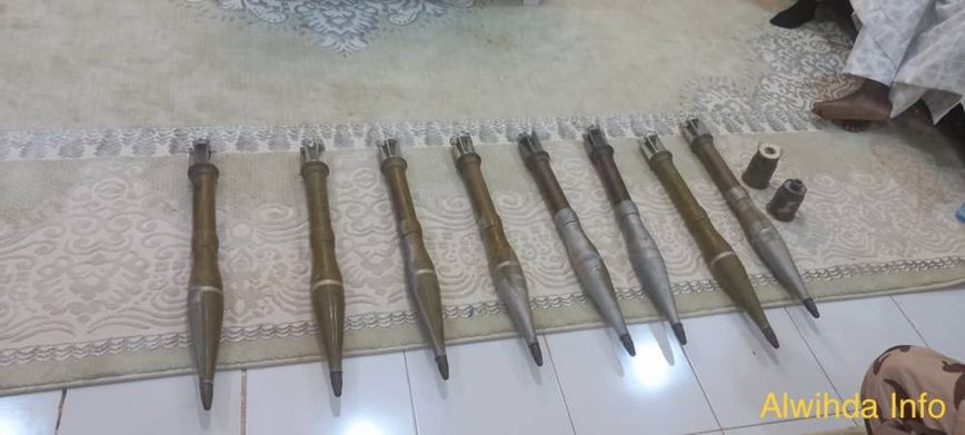 Tchad : des roquettes et mines saisies au Borkou