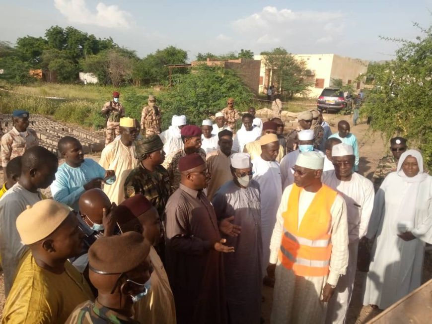 Tchad : le chantier du laboratoire d'analyse d'eau évolue à Abéché