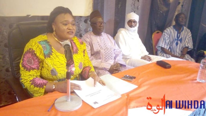 La gouverneure de la province du Mandoul, Diamra Betolingar. © Kougotebaye Yamtebaye/Alwihda Info