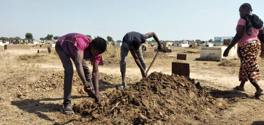 Le cimetière de Toukra. © Abakar Adoum N'Gaye/Alwihda Info