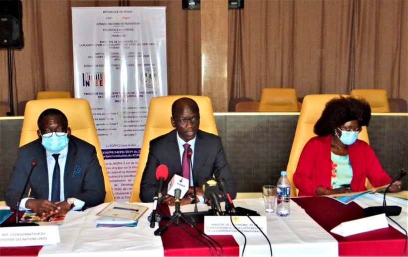 Le Tchad en quête de fonds pour le recensement de la population, de l'habitat et de l'agriculture. © Georges Lawane/Alwihda I