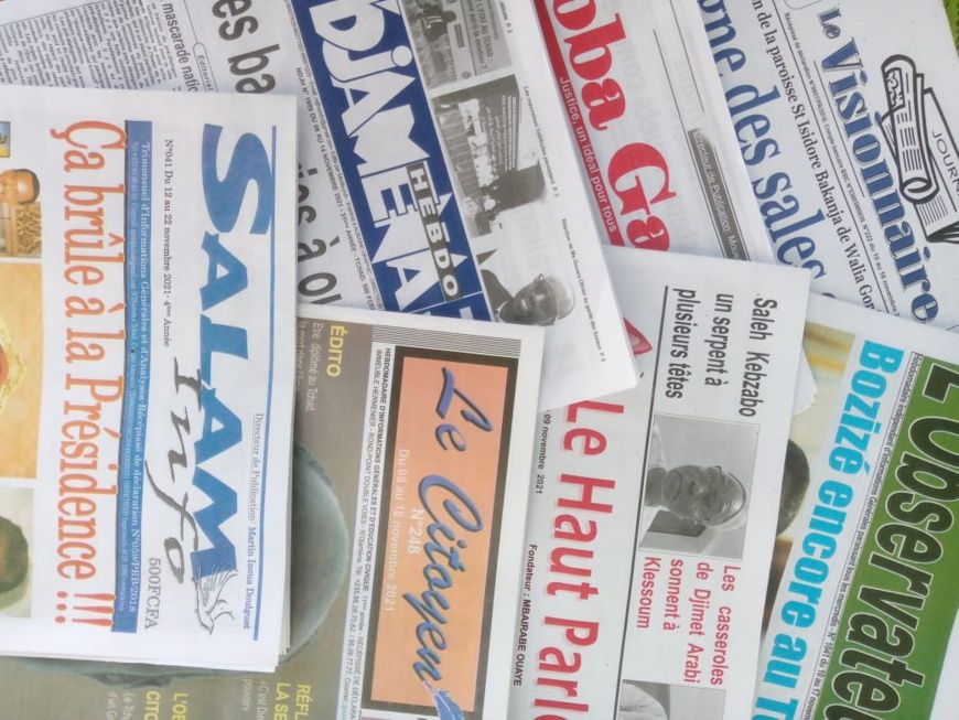 Tchad : la revue de presse du 15 au 21 novembre 2021