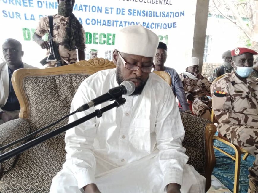 Le gouverneur de la province du Logone Occidental, Bachar Ali Souleyman. © Golmem Ali/Alwihda Info