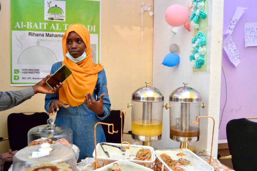 Tchad : "J'ai vu sur Internet et j'ai appliqué" ; Rihanna, jeune entrepreneuse