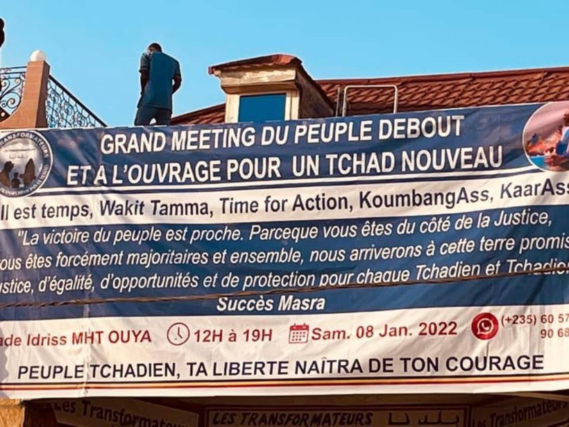 Tchad : le Parti Réformiste appelle à la mobilisation pour le meeting du stade IMO